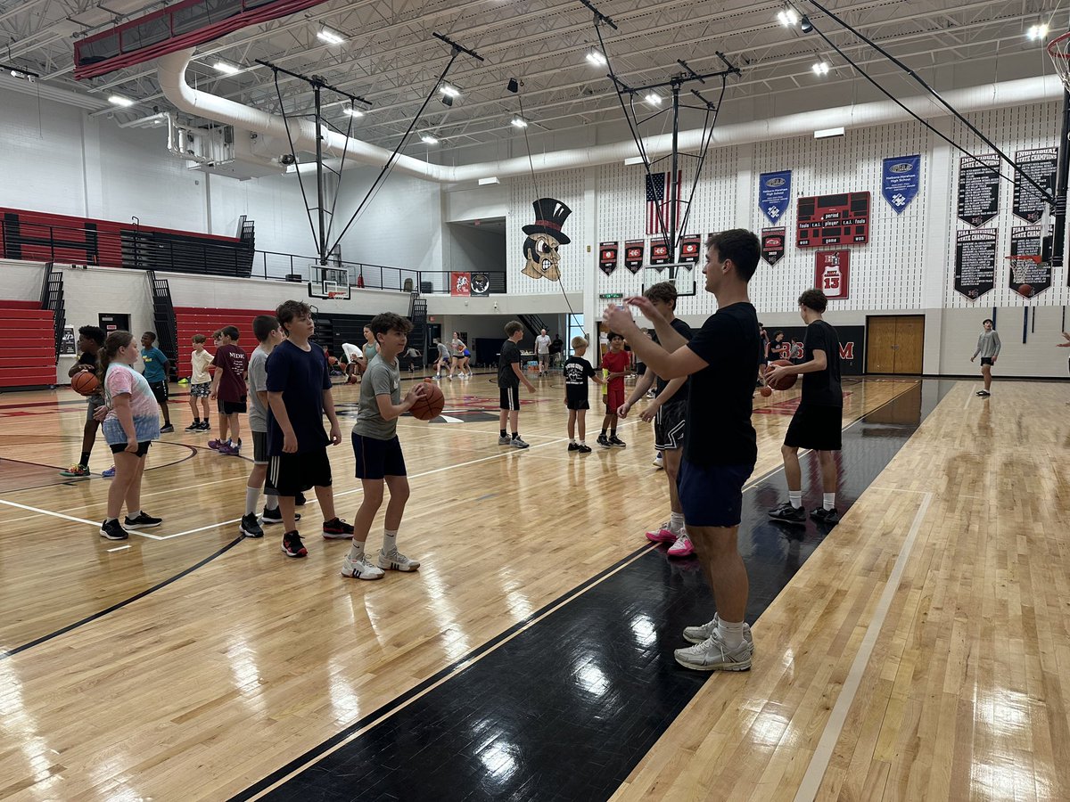 Camp Day 1 is in the books!! Great job by our campers &amp; counselors.  Bring the same energy tomorrow!!