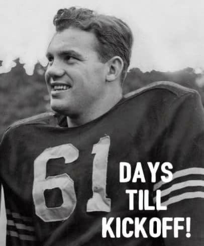 ๐LastWordOnCFB๐ (@lastwordoncfb) on Twitter photo We are Joe Steffy days away from #collegefootball #kickoff. Steffy played for <a href="/ArmyWP_Football/">Army Football</a> he was the second recipient of the <a href="/outlandtrophy/">Outland Trophy</a>. His jersey was retired- he joined Doc Blanchard & Pete Dawkins as the only players to receive that honor.
#countdowntokickoff #61days We are Joe Steffy days away from #collegefootball #kickoff. Steffy played for <a href="/ArmyWP_Football/">Army Football</a> he was the second recipient of the <a href="/outlandtrophy/">Outland Trophy</a>. His jersey was retired- he joined Doc Blanchard & Pete Dawkins as the only players to receive that honor.
#countdowntokickoff #61days