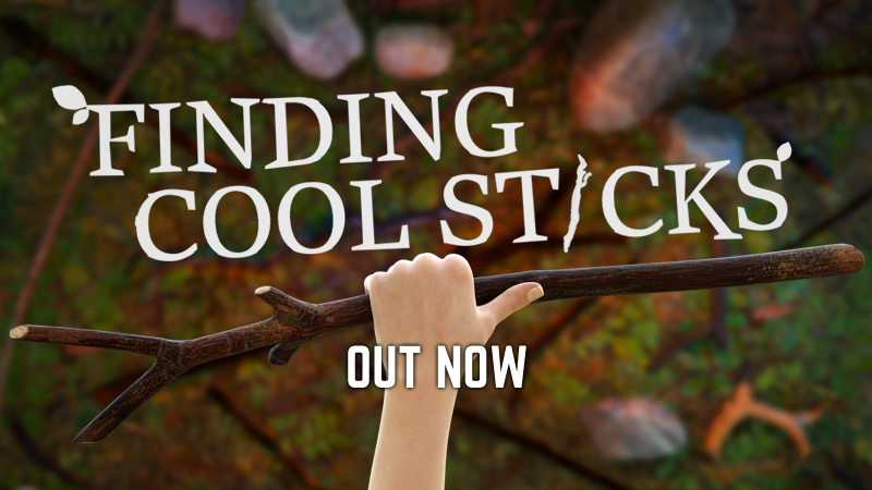 Echomune's tweet photo. Finding Cool Sticks is out now on Steam! https://t.co/GYRs6hWuTH