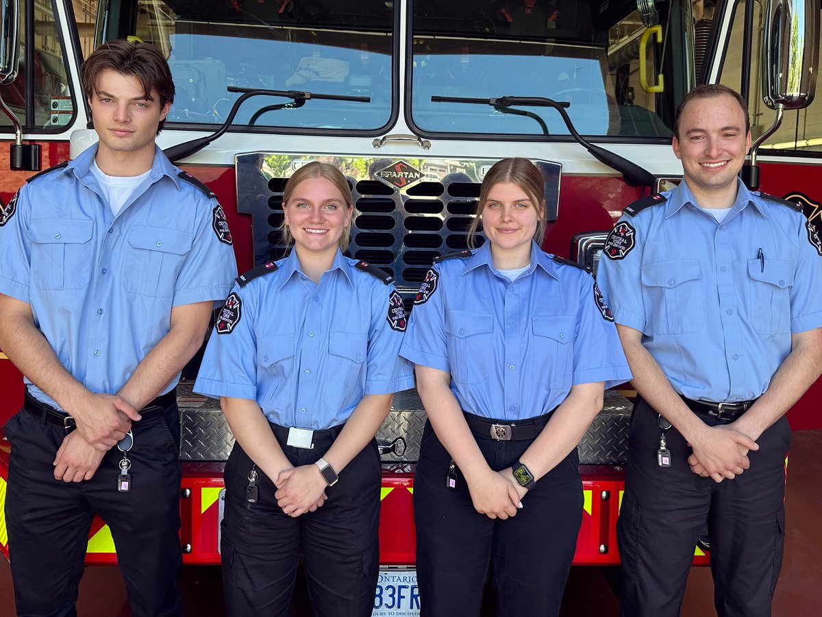 CYFS (@centralyorkfire) on Twitter photo CONGRATULATIONS to our FOUR Summer Smoke Alarm Campaign Specialists!
🎉  Brandon, Sam, Vanessa, and Jacob 🎉
Today they have officially started their training with us, in preparation to begin our #StayFireSmart campaign running all summer. 
They will be knocking on doors to CONGRATULATIONS to our FOUR Summer Smoke Alarm Campaign Specialists!
🎉  Brandon, Sam, Vanessa, and Jacob 🎉
Today they have officially started their training with us, in preparation to begin our #StayFireSmart campaign running all summer. 
They will be knocking on doors to