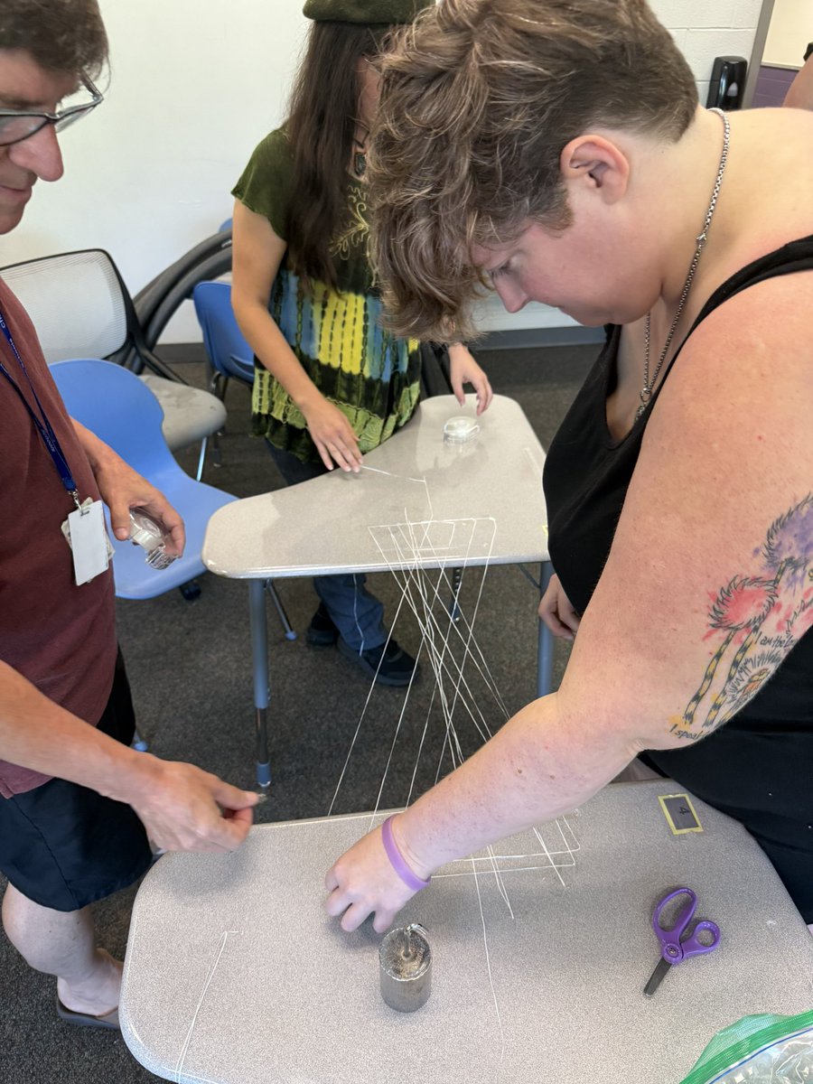 Having fun at the NGSS Elementary Science Summer Session!