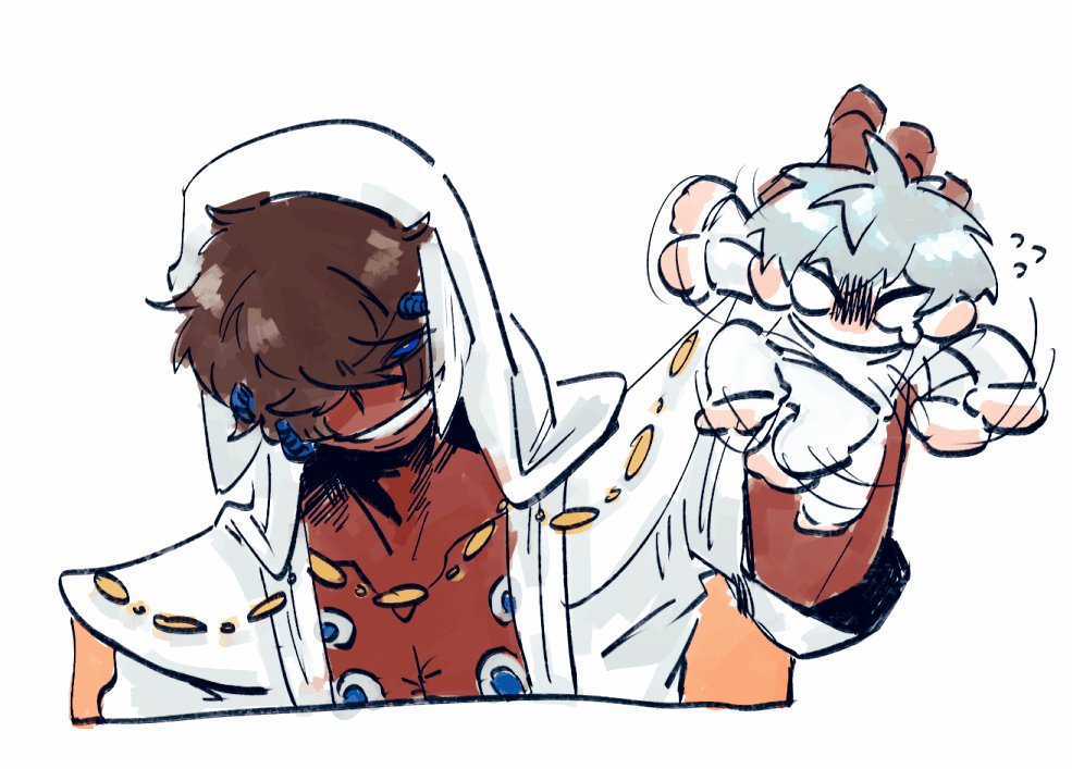 scippy2's tweet image. 一个墨镜直接掐死（其实不是在画这个梗）（但是画完想到了）