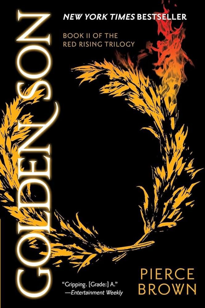 “I am the spark that will set the worlds afire. I am the hammer that cracks the chains.” I’m so geeked to start golden son!