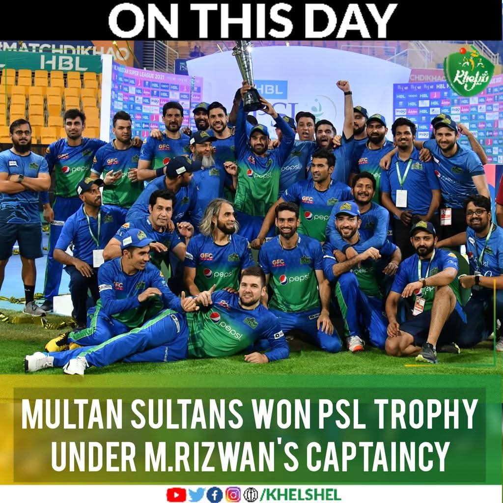 khelshel's tweet photo. Sohaib Maqsood's match winning 65* off 35 balls helped Multan Sultans beat Peshawar Zalmi in the final of #PSL6 defending 207 runs target at Abu Dhabi on this day in 2021.

#MSvPZ | #Cricket | #Pakistan | #SohaibMaqsood | #MohammadRizwan | #AbuDhabi https://t.co/Q92iRFc4k9