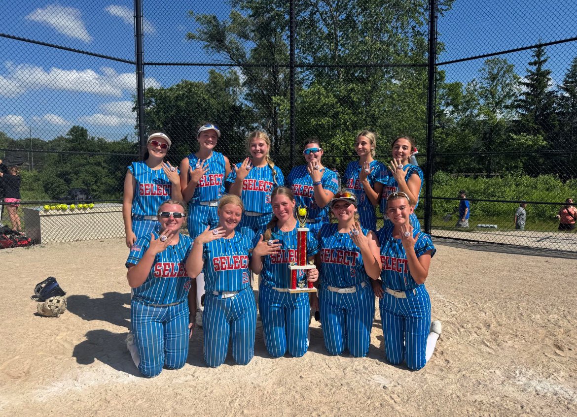 mackmcgrath2025's tweet photo. So proud of my team for winning the Lisle Summer Slam tournament!! I went
9-16 at the plate along with pitching 14.1 innings having only 2 earned runs, 11 strikeouts and a WHIP of 0.92! @Coach_Zimny  @select_illinois https://t.co/77mf5frCxa