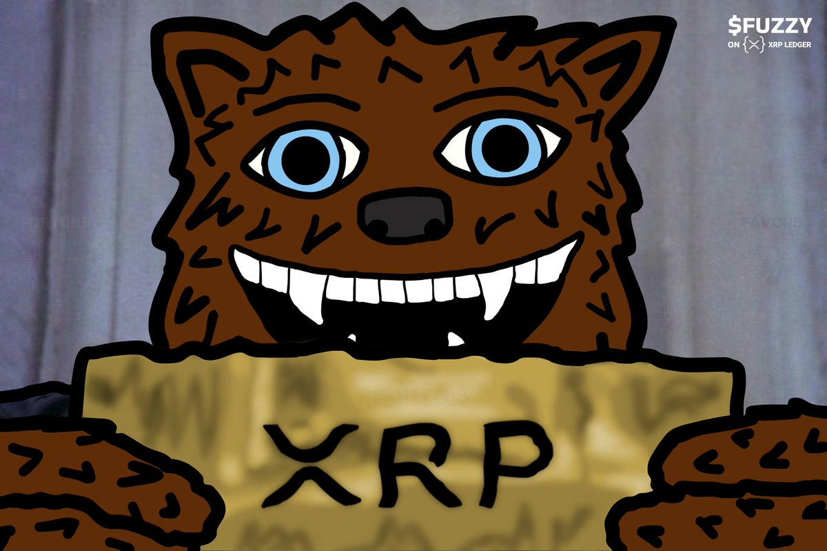 I’ve found the golden ticket! $FUZZY $XRP