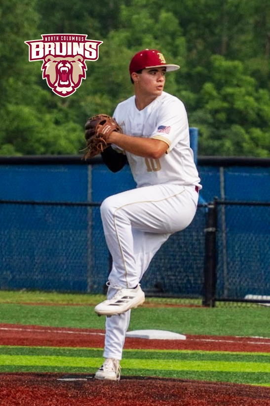 Mid-season stats North  
Columbus Bruins 16U:   
33.0 IP                  .909 WHIP   
1.90 ERA              .187 BAA   
30 K's                    7 BB's