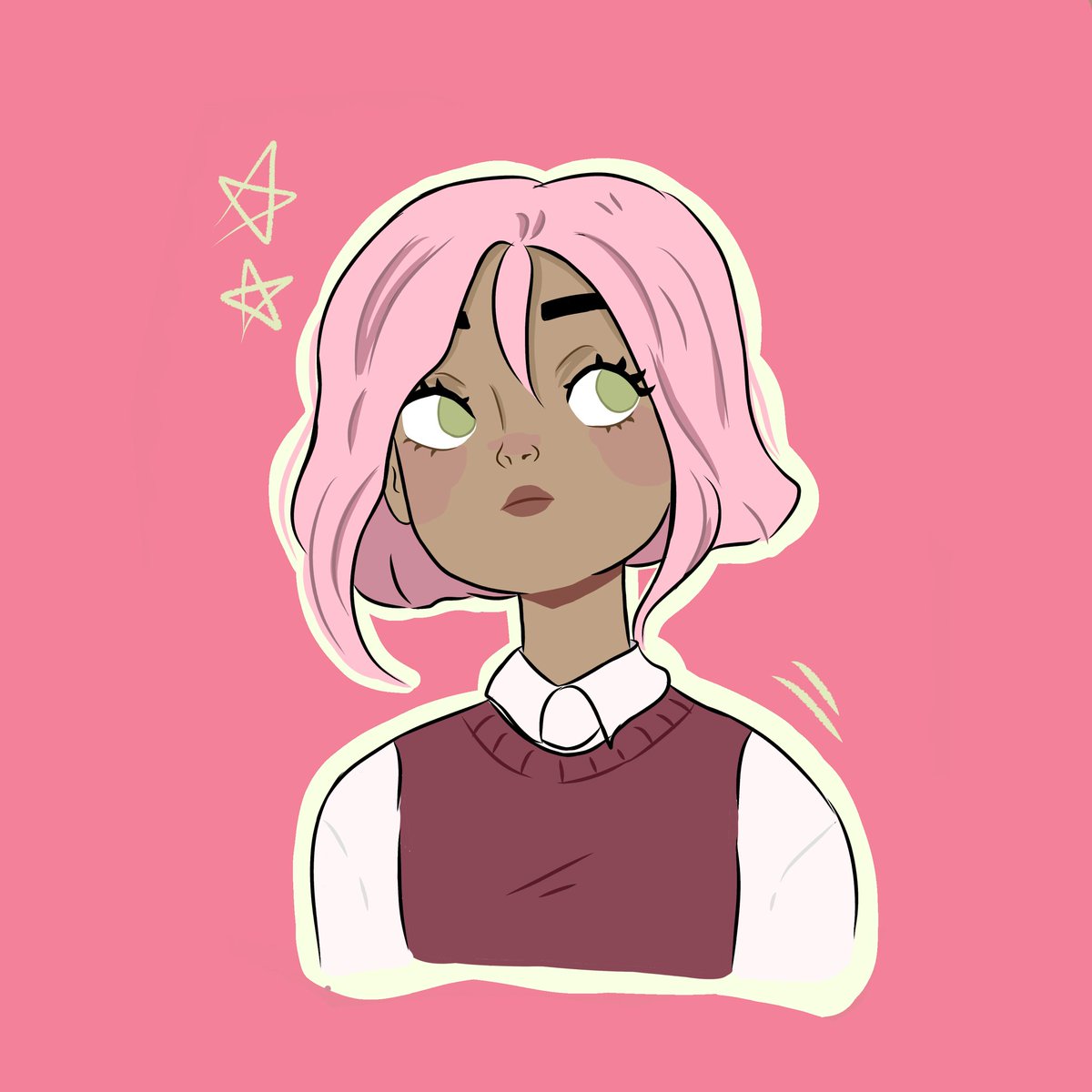a cute art🥴🤏🏼💗💞
|💗|
#art #DigitalArtist #Comision #NFTs #ocs