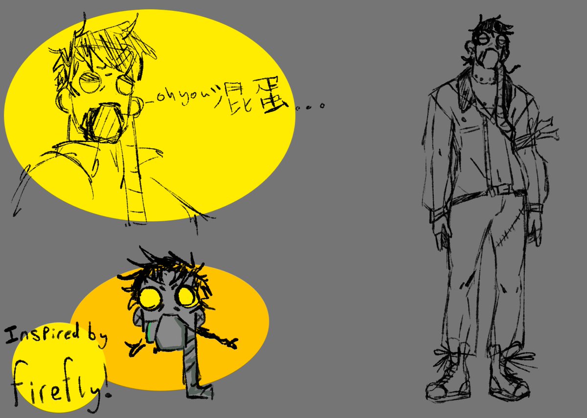 anonaniolemon's tweet photo. want to join #artfight2025 SO badly, but i have half assed OC designs and barely put together ref sheets, I NEED TO YAP ABOUT MY OC LORE PLEASE!! https://t.co/OJxOWdNGLm