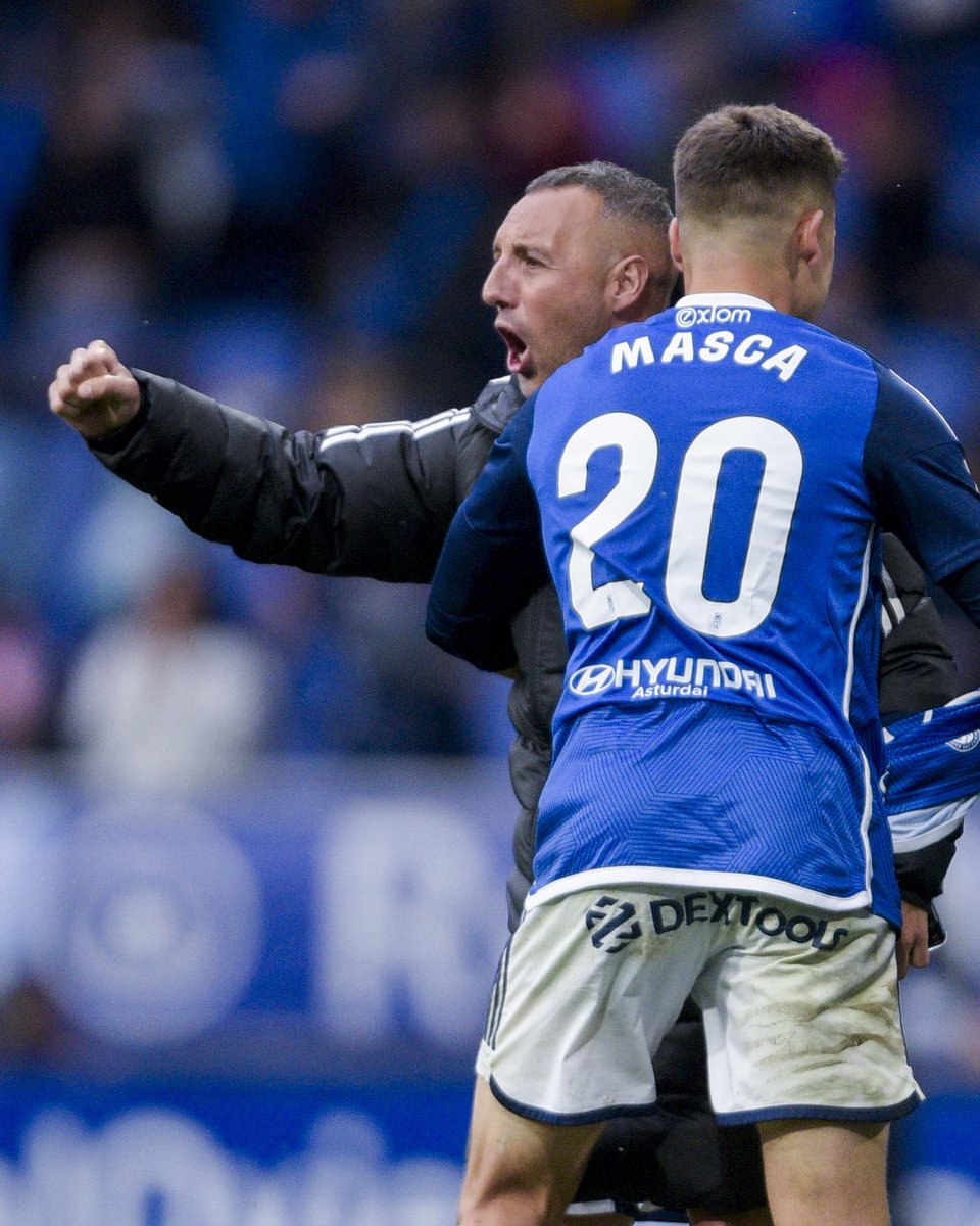 Hace un año lo dije con certeza, “Volveremos”!
Hoy es día de decir que HEMOS VUELTO! 💙

Qué orgullo haber estado en este club en esta primera mitad de la temporada y tener mi nombre en la historia de este club!

A disfrutar de Primera División 🤪 <a href="/RealOviedo/">Real Oviedo</a>