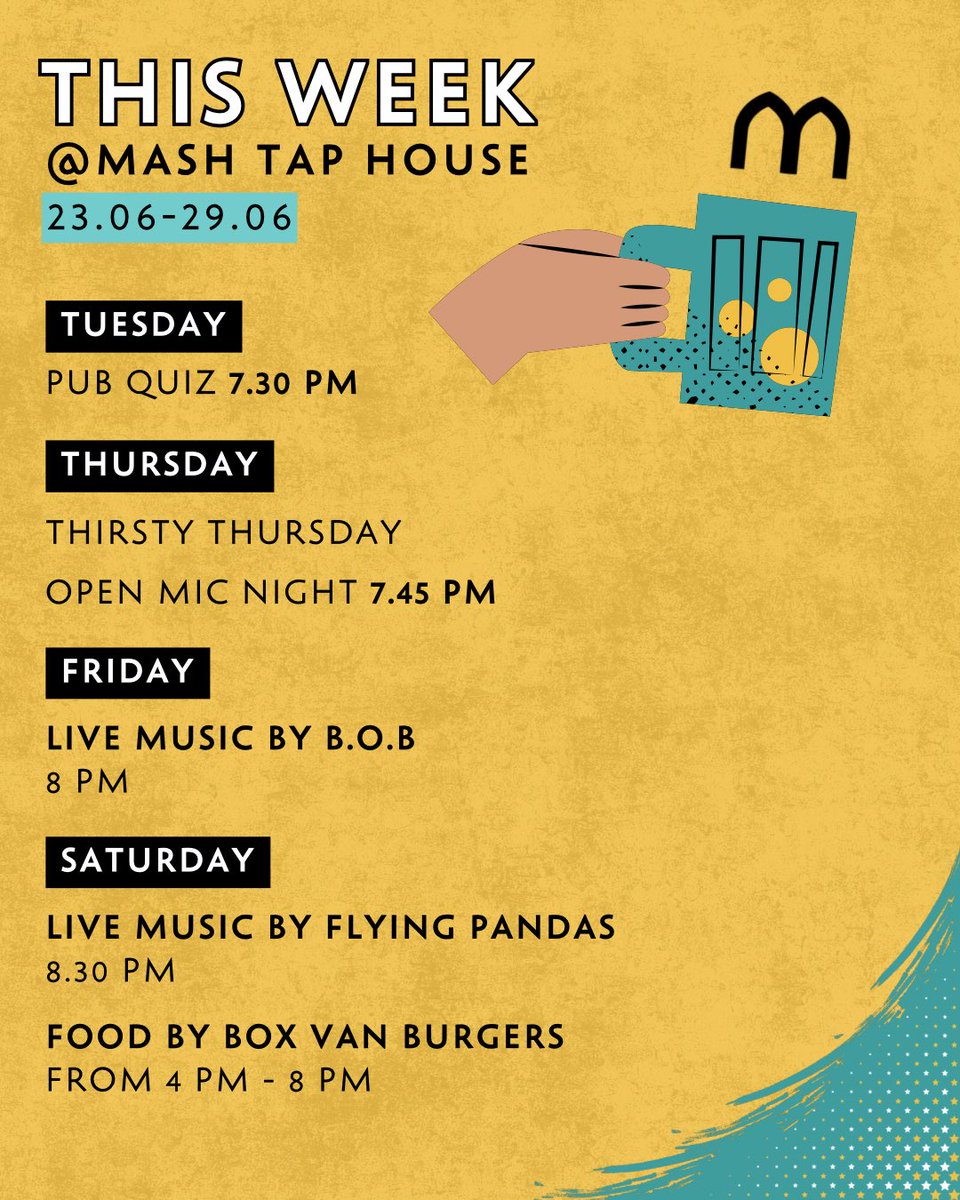 Conwy Brewery (@conwybrewery) on Twitter photo 🎉 We’ve got a whole week of good times lined up at MASH!
Plenty of reasons to swing by, grab a pint, and soak up the vibes.
See you there! 💃🕺 <a href="/NWalesSocial/">#NorthWalesSocial ⬆️🏴🤝</a> 🎉 We’ve got a whole week of good times lined up at MASH!
Plenty of reasons to swing by, grab a pint, and soak up the vibes.
See you there! 💃🕺 <a href="/NWalesSocial/">#NorthWalesSocial ⬆️🏴🤝</a>