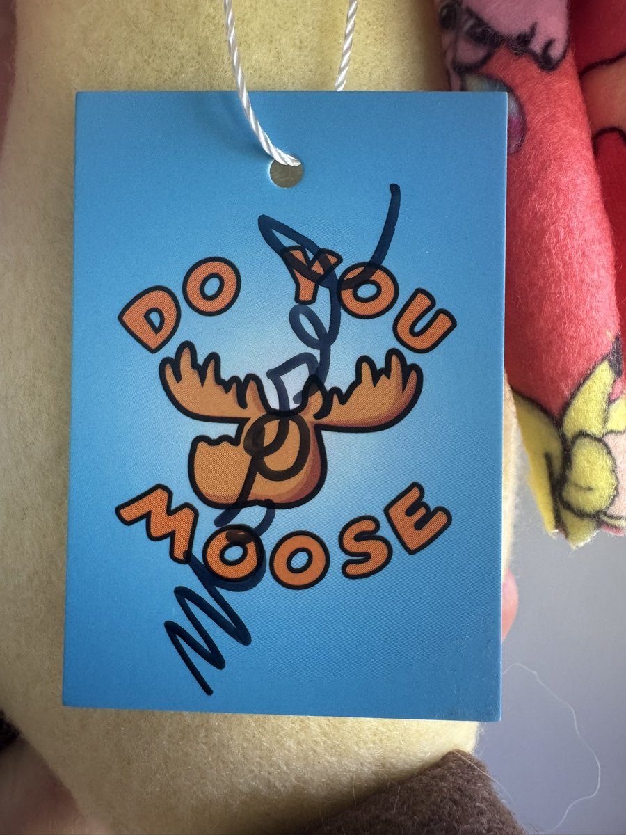 socdox16's tweet photo. My official @doyoumoose plushie has arrived and I’m in love! The suit coat and tie are adorable. Handcrafted and makes an awesome addition to my office!

Hop over and see what the hype is all about 🫎 #doyoumoose https://t.co/EWyyXtGcU0