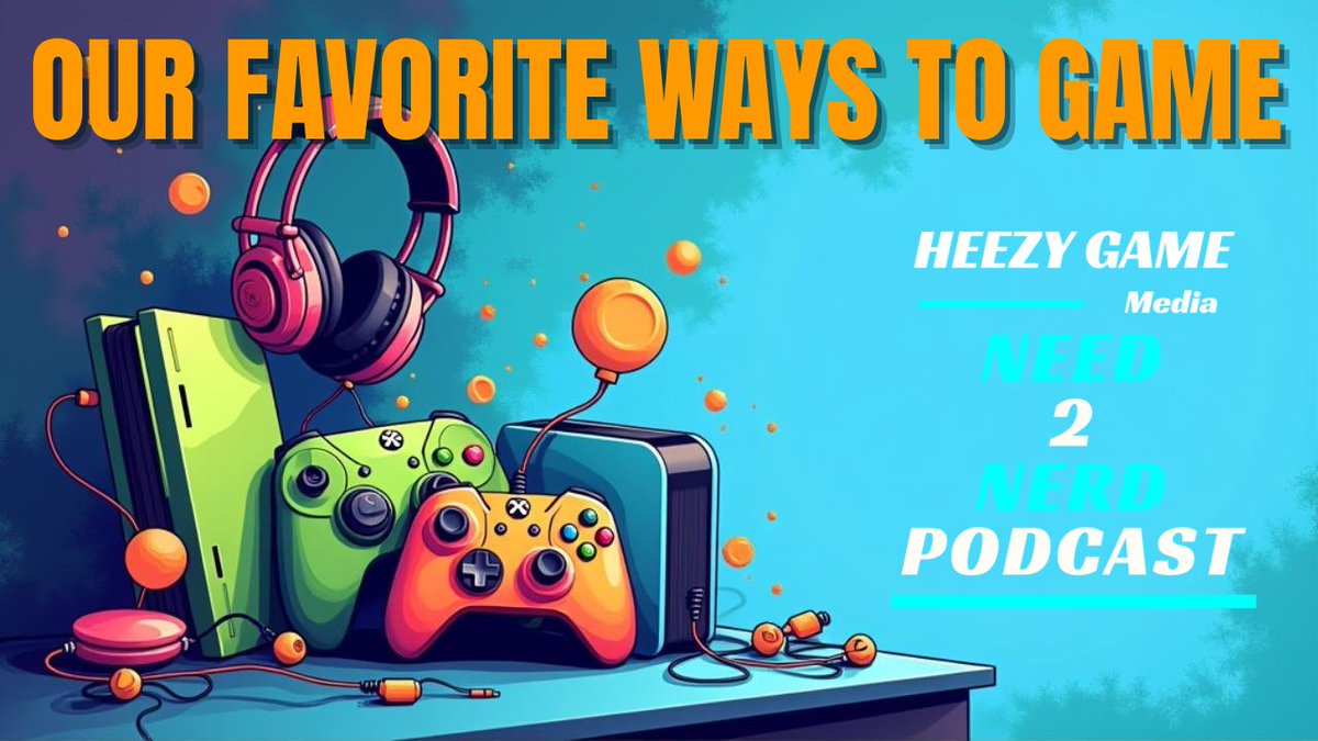 Need2NerdPod's tweet photo. From Table top RPG, TCGs, and Video Games @PaddyBMTG and @HeezyGame love to game. 

This week they talk about how they do it on a new episode! 

Watch: 
https://t.co/xLHDnlrd79

Listen: 
https://t.co/Bgp1f6WD5u https://t.co/S2DixhAdP6