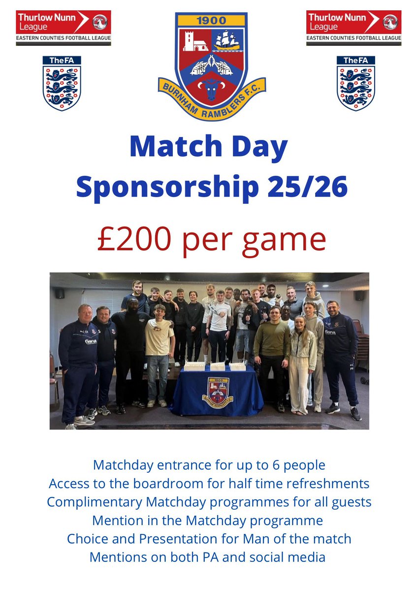 Burnham Ramblers FC tweet media