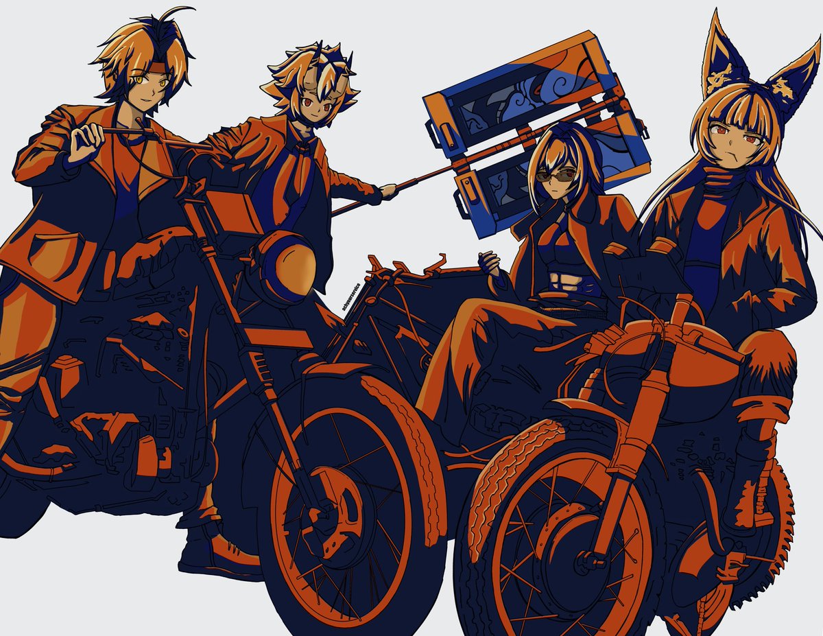 achyourservice's tweet photo. Section 6 in the Outer Ring

#zzzfanart #ZenlessZoneZero #ZZZ #Miyabi #Harumasa #Soukaku #Yanagi #Section6 #zzzero #colortheory https://t.co/o6ykxw5bCZ