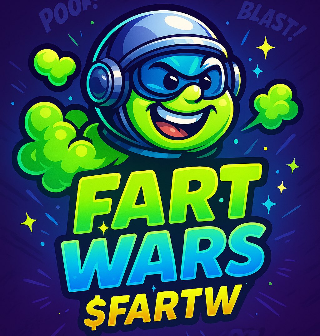 💨 $FARTW has officially dropped!
Solana’s loudest meme coin is here to blast bags &amp; break charts 🚀

No rug. No cap. Just pure gas and meme madness.

Join now or sniff the FOMO forever 😤
👇
pump.fun/GJHy6uFkNCr8iv…

#FARTW #Solana #MemeCoinVibes #DegensAssemble #memecoin #Crypto