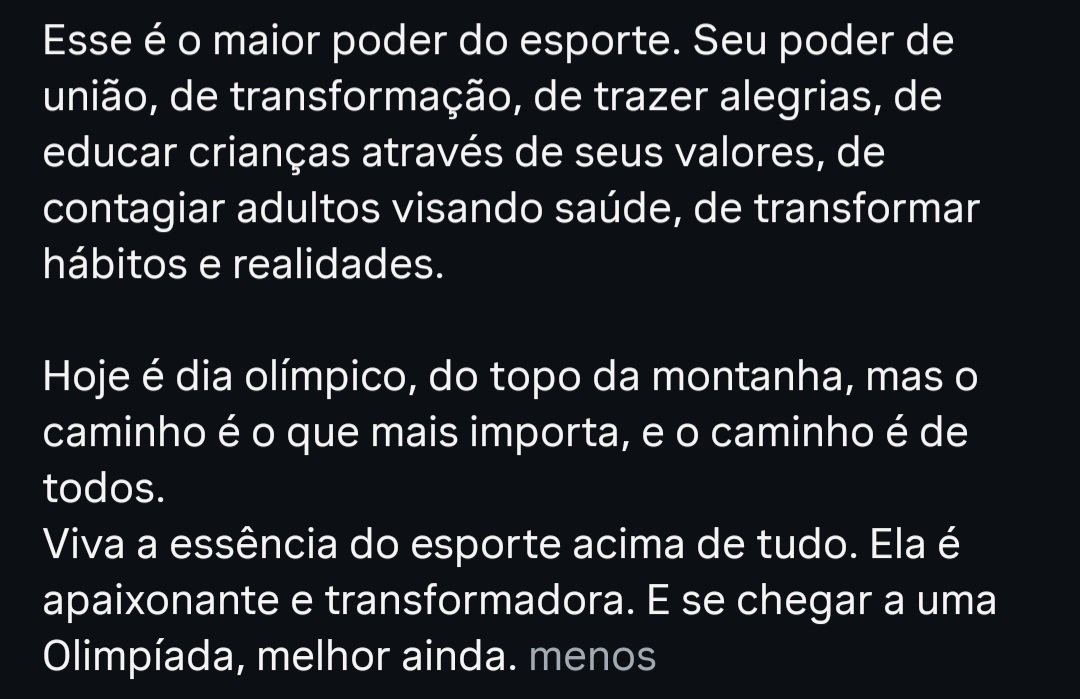 sfvgg10mtbller's tweet photo. eu simplesmente amo como a Gabi sempre tem um discurso falando sobre a necessidade do acesso ao esporte, orgulho de ser fã dela https://t.co/piJIIL5AZM