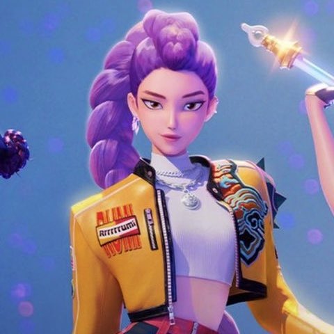 psst_o's tweet image. Kpop Demon Hunters Miso 🖤💜