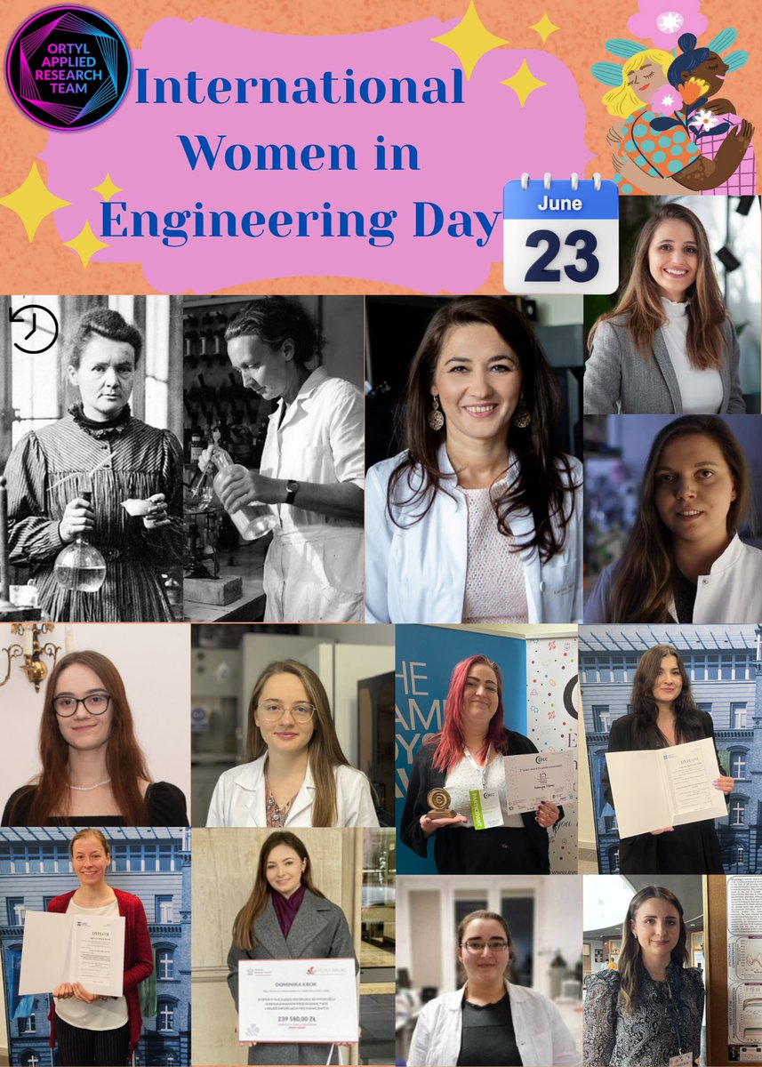 JoannaOrtyl's tweet photo. International Women in Engineering Day 🎉 Today we celebrate women who not only change the world of science, but do so with passion, courage and vision ! #OrtylPhotoLab 
@DominikaKrok11 @KatarzynaStarz5 @monikatopa @WeronikaWaczyk1  @AgnieszkaSyslo  @MJankowska @mallnoww https://t.co/uBxrynsjtT