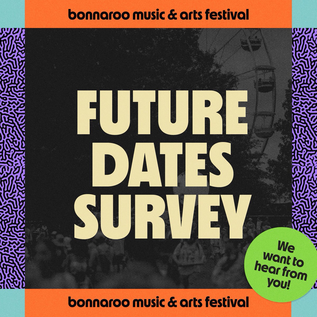 Now’s your chance to be heard on the future of Bonnaroo — especially when and or if it should take place moving forward. 

Speak now or forever hold your peace 👉 bit.ly/3T4GH9S