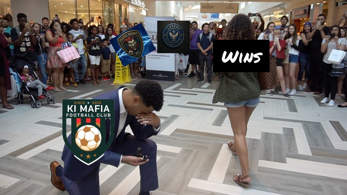 Ki Mafia fc after getting a jersey, wins decided to leave it #UOXLeague