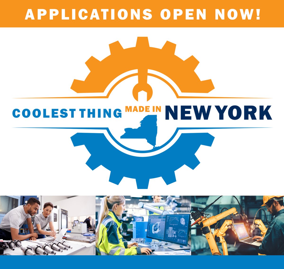 Our Coolest Thing Made in New York contest is back! Applications are open and we encourage manufacturers from New York State to nominate their homemade goods. The application process is open until July 18 and the contest will begin on July 28.