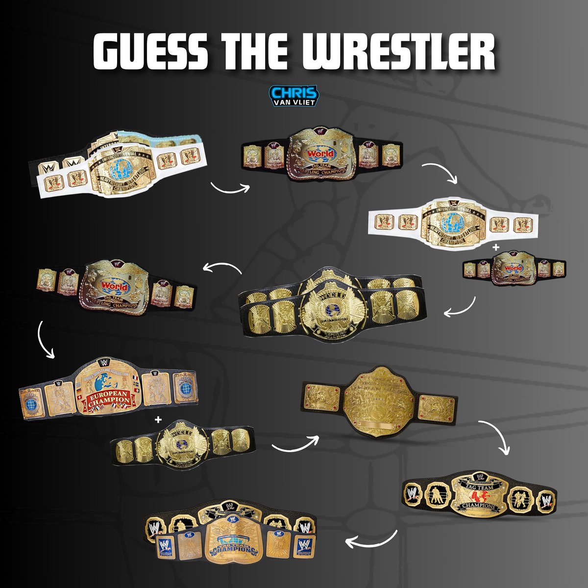 Can you guess the wrestler?