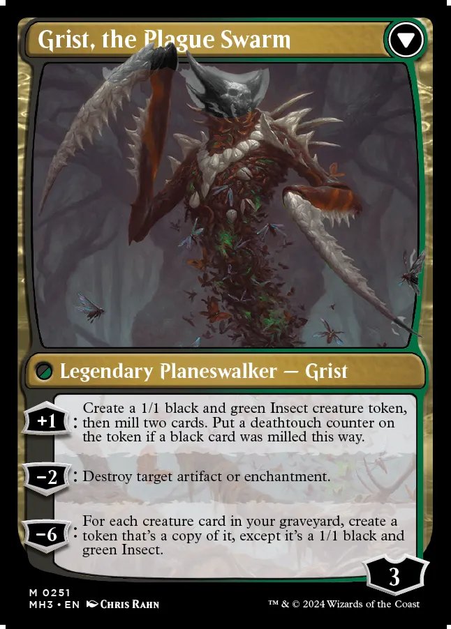 SManza14's tweet photo. @JuecesMagic buenas noches, controlo Zask, Skittering swarmlord y Grist, tha plague swarm. Al morir Grist, ¿dispara la habilidad de Zask? Gracias de antemano. https://t.co/8oWn6D0Rgc