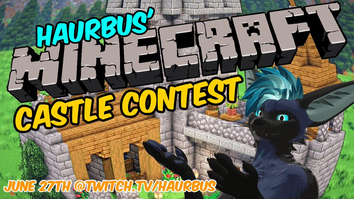 Starting my build in my Minecraft Castle Contest today!