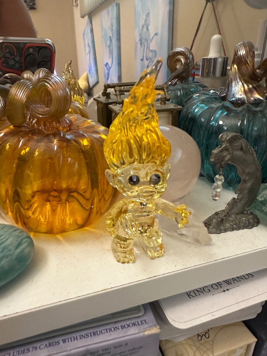 I need everyone to know that I not only said yes but I invested in a Swarovski crystal troll because that is  surely the answer the all of my problems