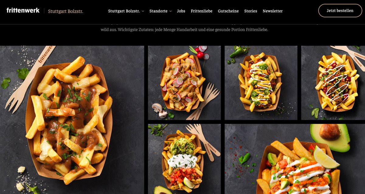 Frittenwerk hat auch Poutine. Die Chili Cheese Fries  sind auch ganz gut. Die Holzlöffel sind natürlich widerlich. #dhdl