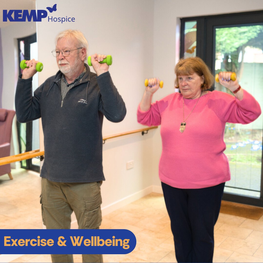 Our Exercise and Wellbeing Service supports patients to stay as independent as possible throughout their illness.🦋

#WorcestershireHour