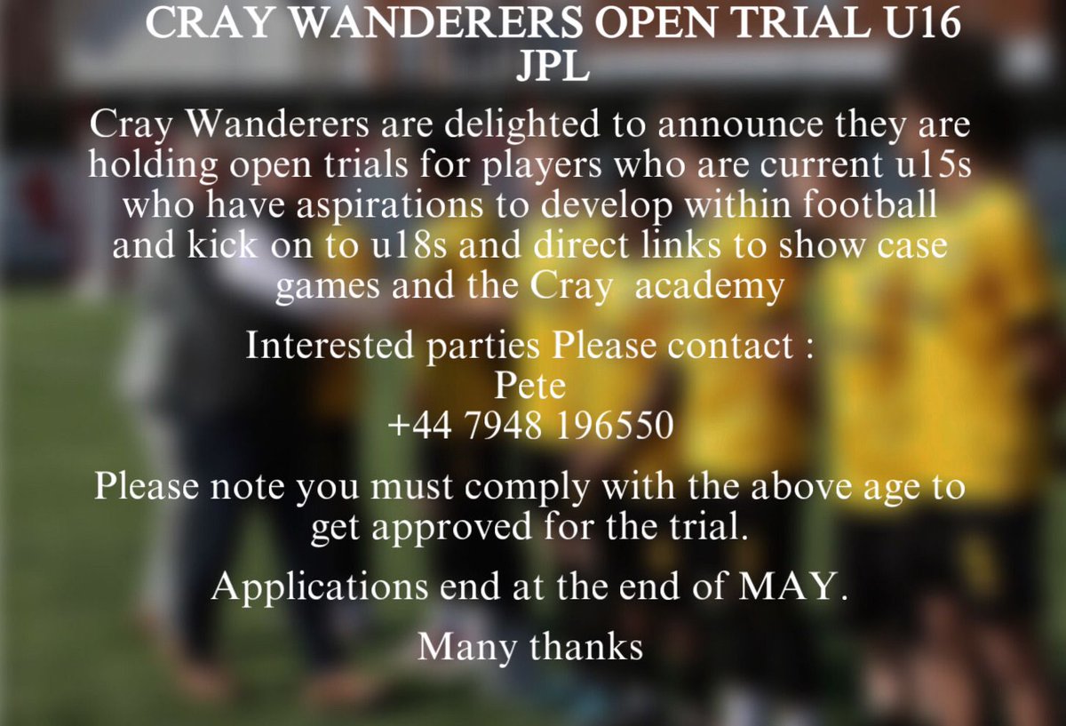 MODboy1968's tweet image. Applications till July