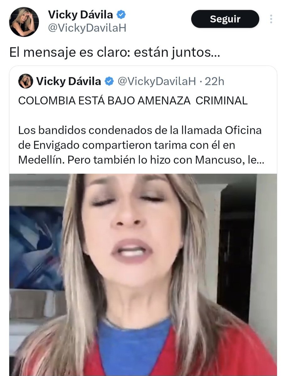 Maicol Cajamarca (@maicajamarca_) on Twitter photo ¿ a ustedes no les da asco <a href="/VickyDavilaH/">Vicky Dávila</a> de Gnneco ?, porque a mí sí. ¡Y de qué manera! ¿ a ustedes no les da asco <a href="/VickyDavilaH/">Vicky Dávila</a> de Gnneco ?, porque a mí sí. ¡Y de qué manera!