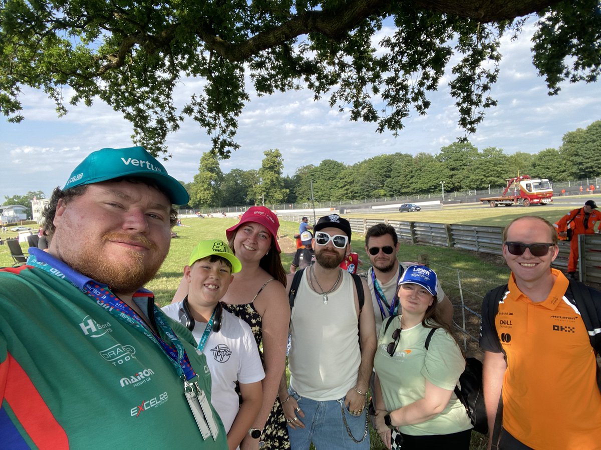 LewisHigginson3's tweet photo. Great catching up with these amazing people ( and others not pictured) 😂at Oulton Park for round 5 of the BTCC. Great weekend &amp; great memories ❤️ https://t.co/fWtvJ4Mqcf