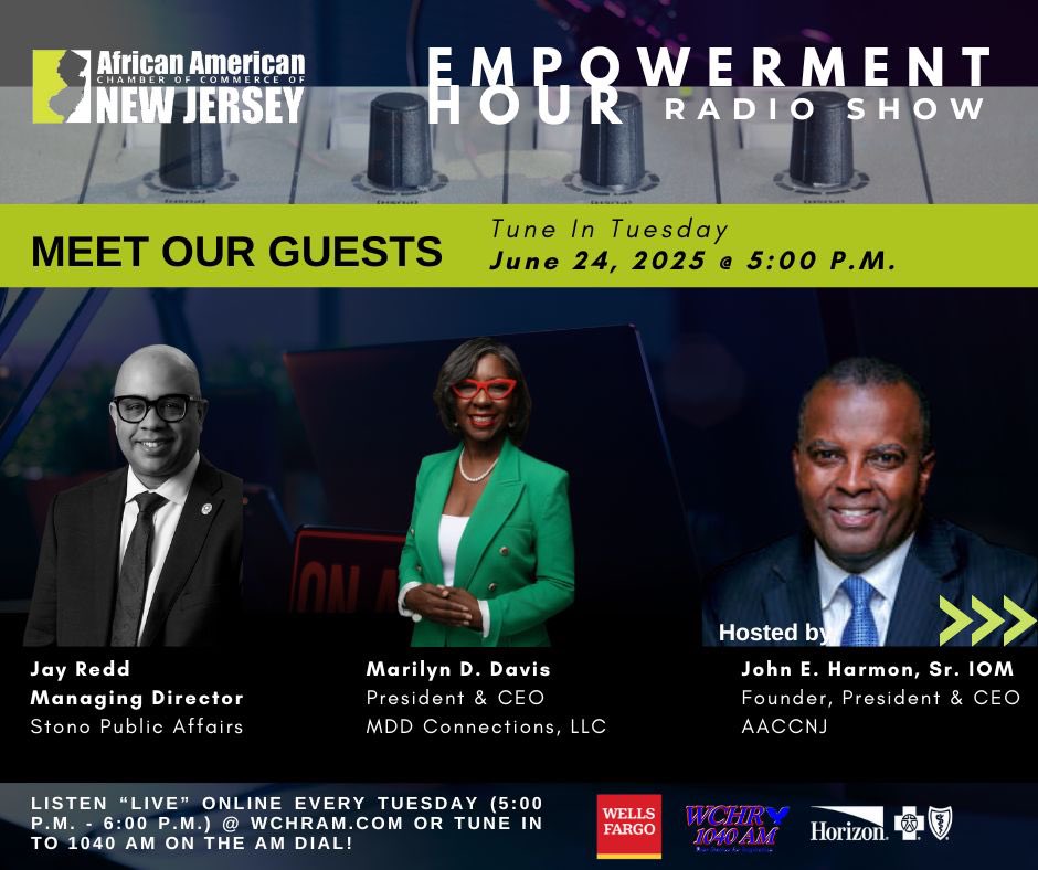 Tune in tomorrow as <a href="/marilynddavis/">marilyn davis</a> and I join John Harmon for <a href="/AACCNJ/">AACCNJ</a>’s Empowerment Hour radio show!