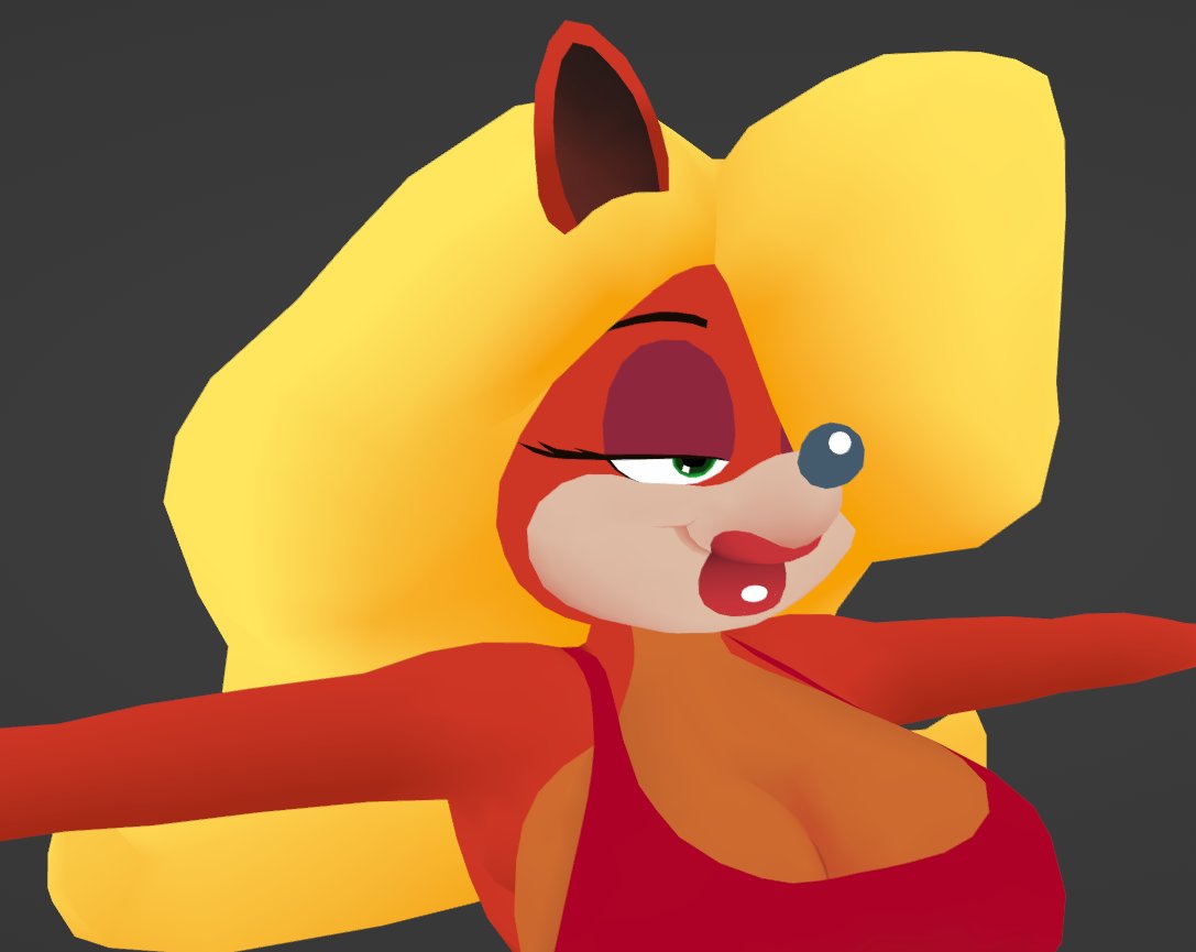 kromosx's tweet image. Added Gloss to the nose and lips