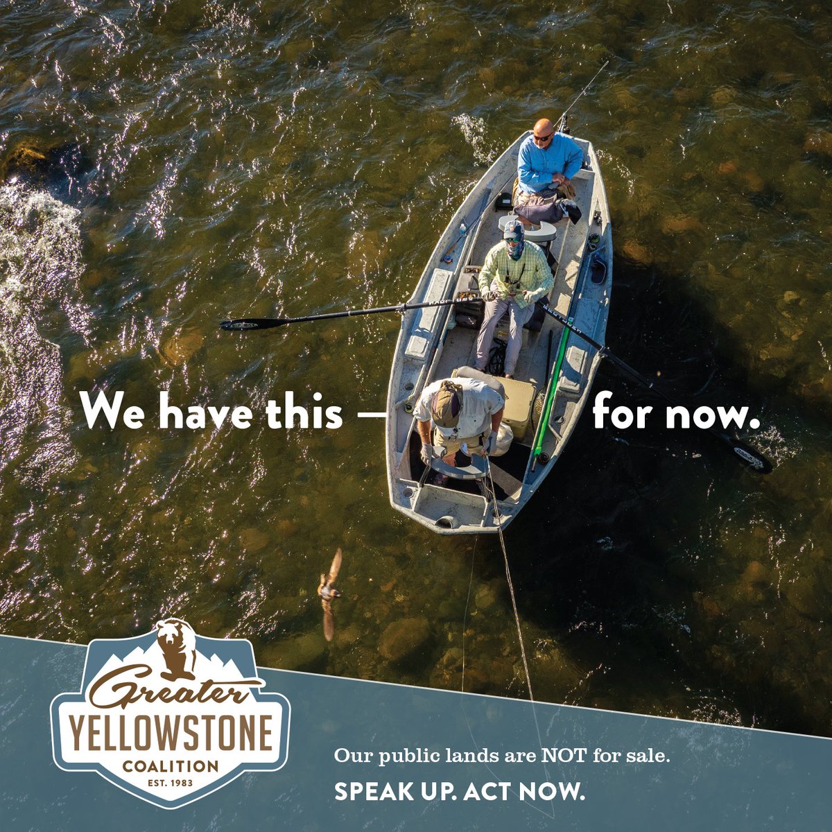 Public lands belong to all. We must speak up now to protect this shared freedom — before it’s too late.
Take action now: lovegyc.org/publiclands