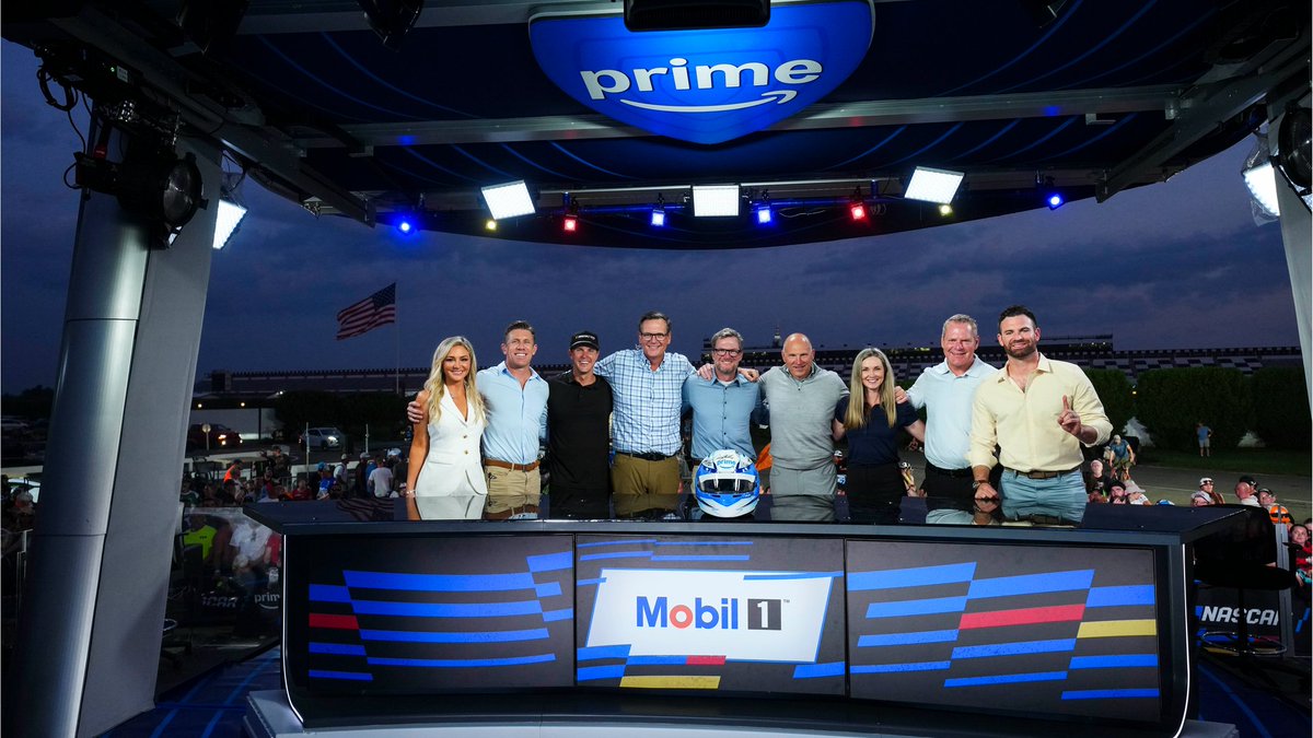 SportsonPrime's tweet photo. Season 1 of #NASCARonPrime is in the books. Thanks for riding with us 🫶 https://t.co/uz0eDycWsf