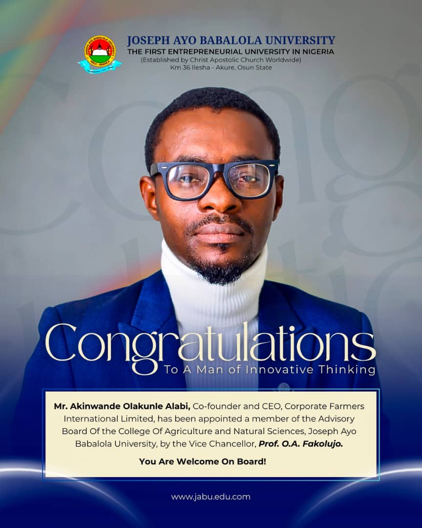 NaijaFarmer (@nig_farmer) on Twitter photo Congratulations Baami 🙌💯
<a href="/akinwale_cfi/">Farmer Akin Alabi®</a> you're an inspiration to us sir
We dey follow your footsteps 😎 Congratulations Baami 🙌💯
<a href="/akinwale_cfi/">Farmer Akin Alabi®</a> you're an inspiration to us sir
We dey follow your footsteps 😎