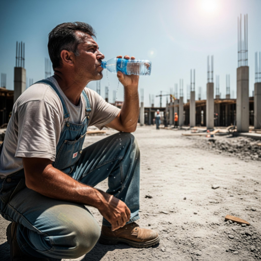 IndCommAZ's tweet photo. National Hydration Day is today! 💧 Staying hydrated is crucial, especially at the worksite. Employers, ensure cool, accessible water is available. Workers, drink water frequently for moderate activity. Let's all stay hydrated and safe this summer! #WorkplaceSafety https://t.co/Kl0xaX1B0Z