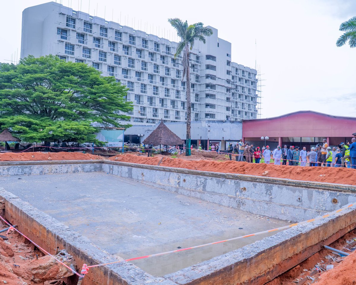 Hope_Uzodimma1's tweet image. Impressively, work is progressing at the Concord Hilton Hotel and the Emmanuel Iwuanyanwu International Conference Center (EIICC), as we eagerly await the completion of these facilities - not just for the grandeur they will contribute to the tourist appeal of our dear State, but…