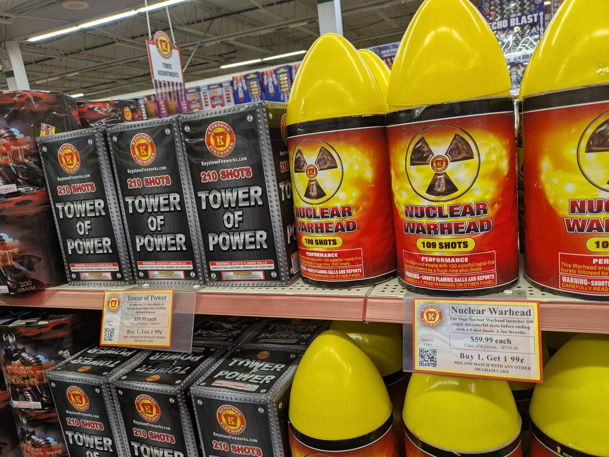 So- firecrackers and firework superstores in Pennsylvania...