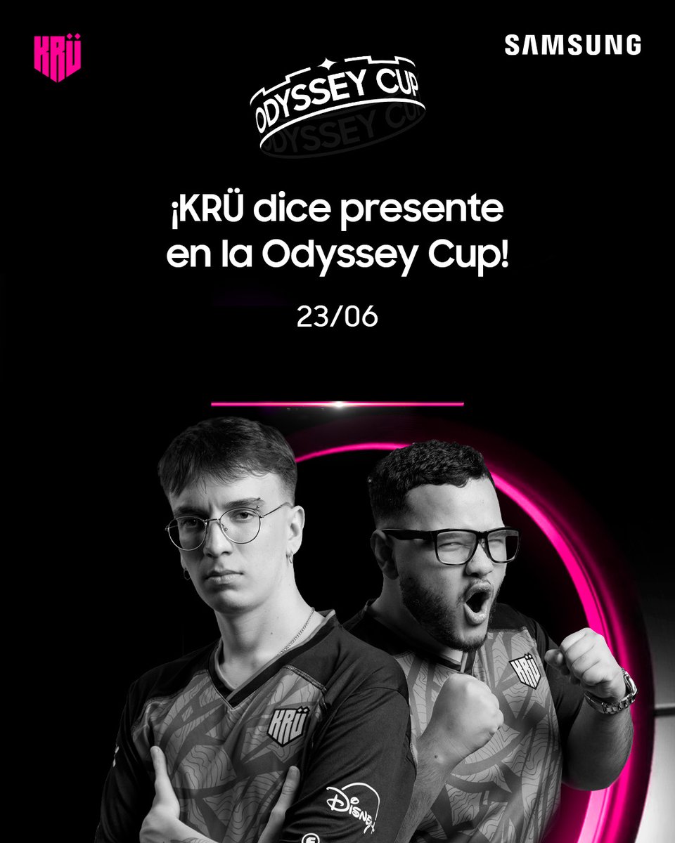 KRÜ Esports (@kruesports) on Twitter photo SEGUIMOS CON MÁS CS2! 🔥
Esta tarde arranca nuestro camino en la Odyssey Cup de <a href="/SamsungArg/">Samsung Argentina</a> y vamos por esa final presencial.
Nos vemos a las 19 hs 🇦🇷 vs ATREVI2! 🤟 SEGUIMOS CON MÁS CS2! 🔥
Esta tarde arranca nuestro camino en la Odyssey Cup de <a href="/SamsungArg/">Samsung Argentina</a> y vamos por esa final presencial.
Nos vemos a las 19 hs 🇦🇷 vs ATREVI2! 🤟