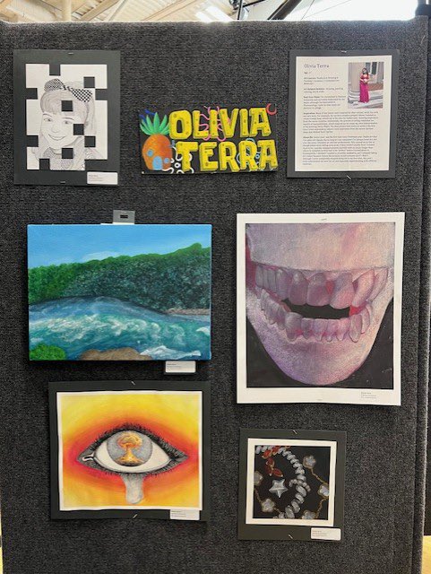 More incredible art from
 Our Fine Arts Festival!