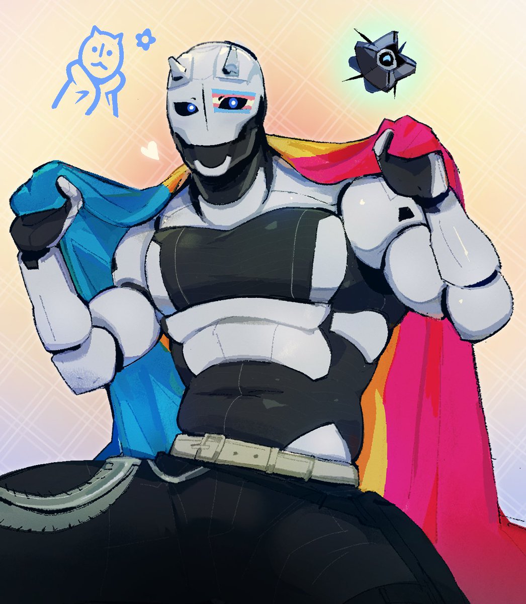 aciescoutex's tweet image. Happy Pride from Nat, a reminder that any homophobia/transphobia is NOT welcome on this account