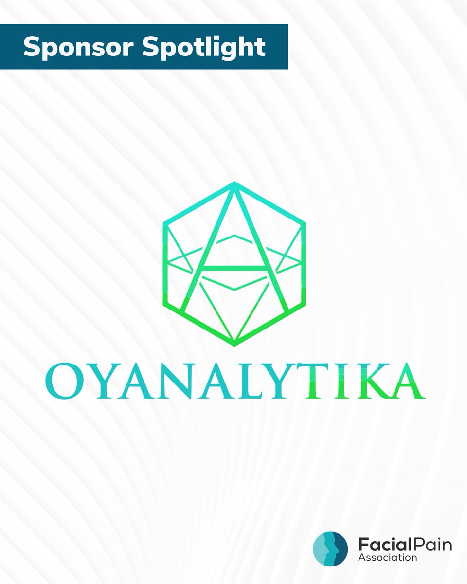 Sponsor Spotlight: Oyanalytika, Inc.

The FPA is pleased to announce Oyanalytika as our newest Inspiration Sponsor! FPA Sponsors help us meet our mission of support, education, and advocacy for the facial pain community.

Learn more about Oyanalytika: oyanalytika.com