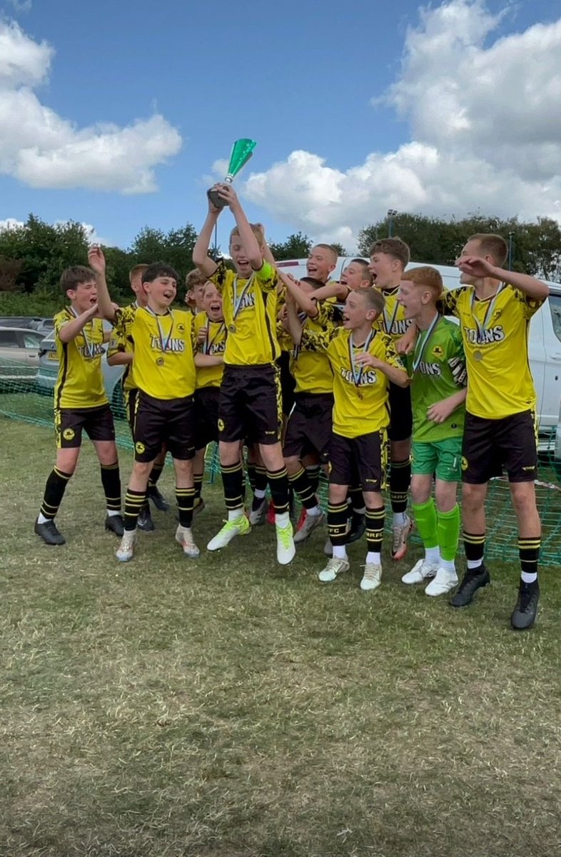 Here are Marlborough Rovers Football Club, proudly showing off their brand-new home, away, and off-field kit at a recent tournament in Cannock — where they won the whole thing! 🏆

We're proud to have worked with this club for over 25 years. Here’s to many more seasons together.