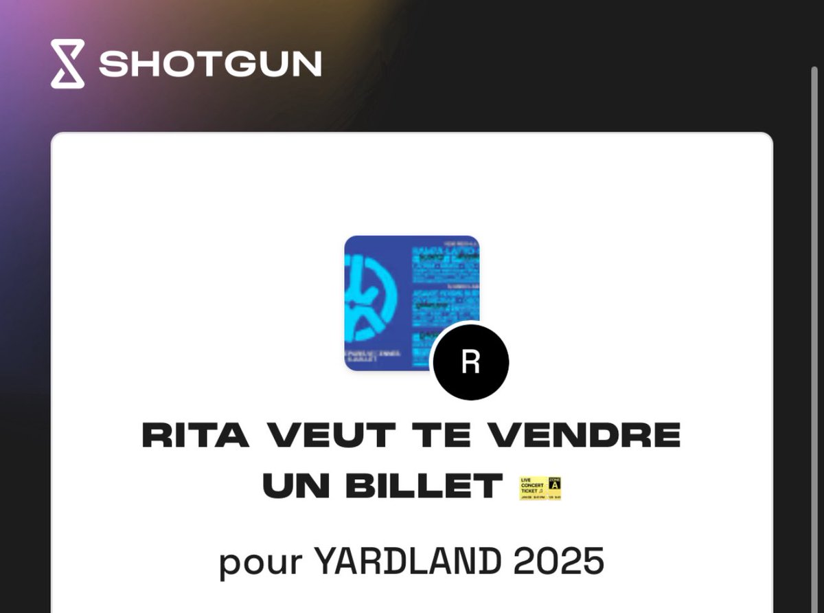 fleurdedecembre's tweet photo. Ceux qui veulent encore prendre un pass pour le festival de la yard: Je revend un pass 3 jours Yarland pour 140€ dm si intéressé :3 (t’économise 29 € avec moi et tu m’aide en même temps cuz I really need the moneyy) https://t.co/jO3Hs2zRrr