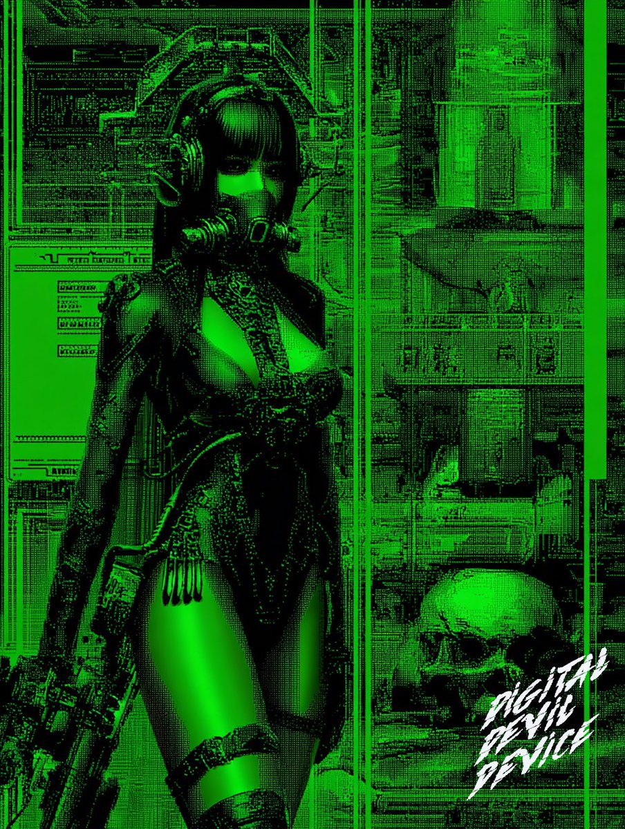 DigitalDevilDev's tweet photo. Law and Order Maintenance Force
#DigitalDevilDevice #digitalart #aiart #scifiart #pixelart #neotokyo #cyberpunk #サイバーパンク #赛博朋克 #사이버펑크 https://t.co/JkuxOhAp7p